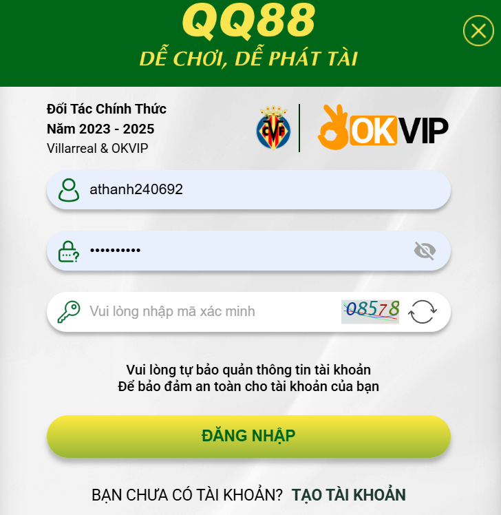 Chia sẻ chi tiết cách đăng nhập QQ88 từng bước cho newbie